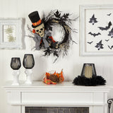 26" Halloween Dapper Skeleton Wreath-Wreath-Parc Decor