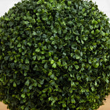 27” Artificial Boxwood Ball Topiary-Parc Decor