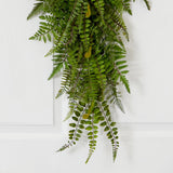 28” Fern Artificial Teardrop (Set of 2)-Parc Decor