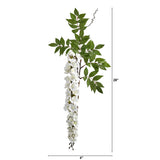 28” Wisteria Artificial Flower (Set of 8)-Parc Decor