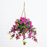 28” Bougainvillea Hanging Basket UV (Indoor/Outdoor)