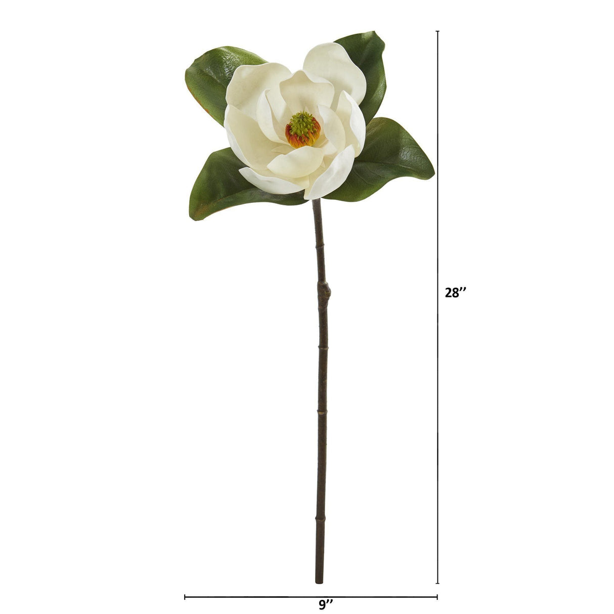 28” Magnolia Artificial Flower (Set of 3)-Stem-Parc Decor