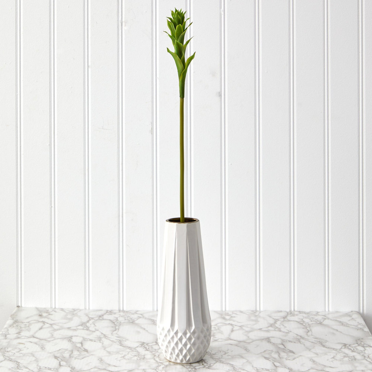 28” Mini Star Bromeliad Artificial Flower (Set of 6)-Stem-Parc Decor