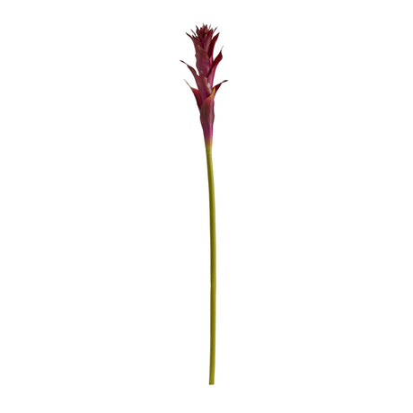 28” Mini Star Bromeliad Artificial Flower (Set of 6)-Stem-Parc Decor