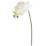 28” Orchid Phalaenopsis Artificial Flower Stem (Set of 6)-Stem-Parc Decor