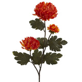 29” Chrysanthemum Artificial Flower (Set of 12)-Stem-Parc Decor