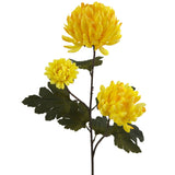 29” Chrysanthemum Artificial Flower (Set of 12)-Stem-Parc Decor