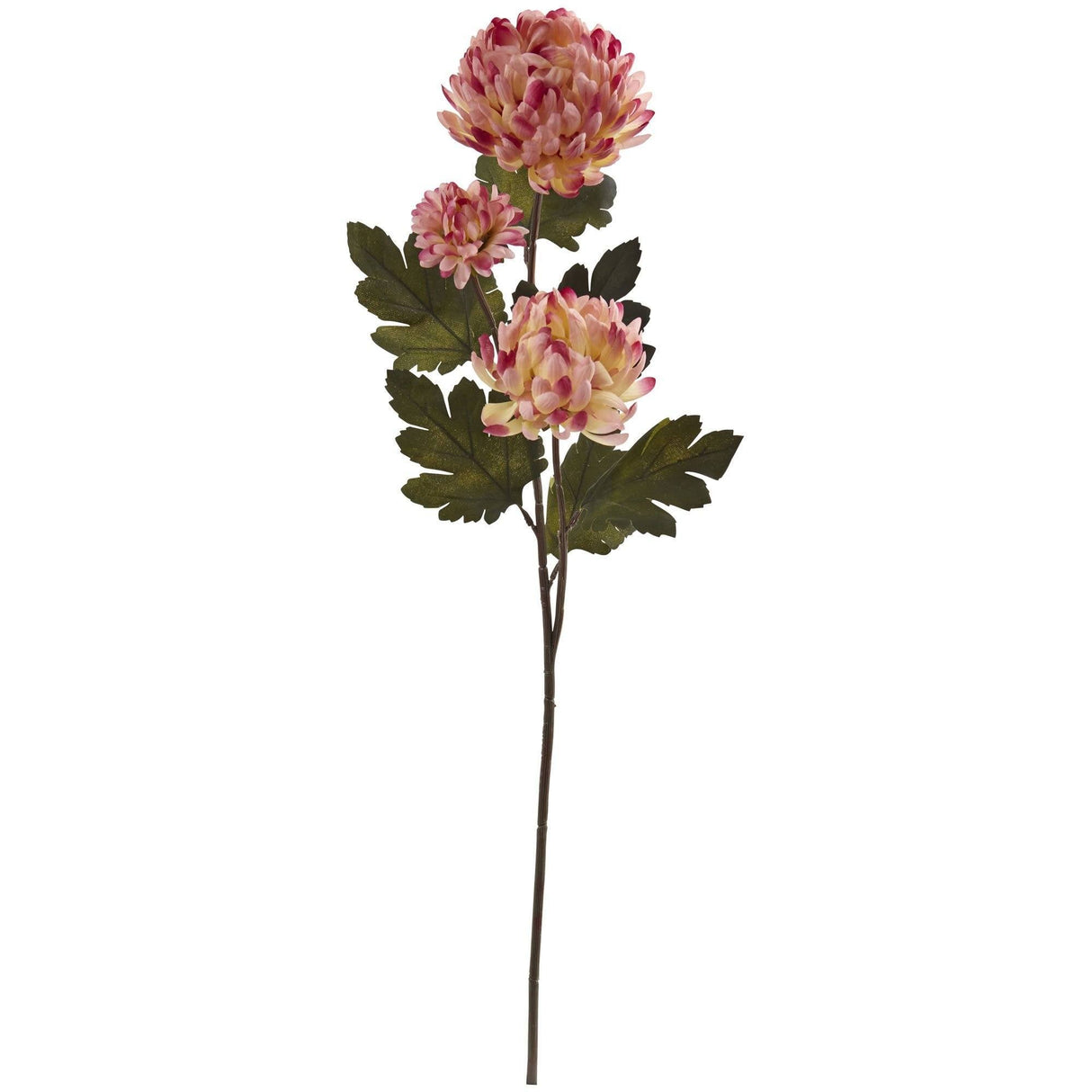 29” Chrysanthemum Artificial Flower (Set of 12)-Stem-Parc Decor