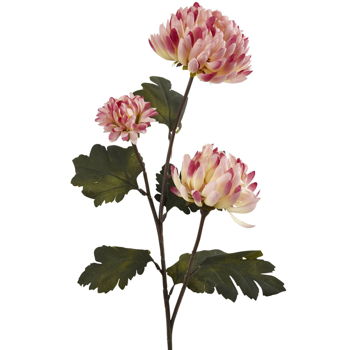 29” Chrysanthemum Artificial Flower (Set of 12)-Stem-Parc Decor