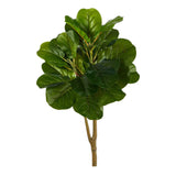 2.5’ Fiddle Leaf Fig Artificial Tree (No Pot)-Parc Decor