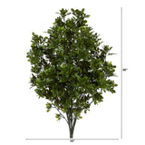 2.5’ Tea Leaf Artificial Plant UV Resistant (Indoor/Outdoor)-Parc Decor
