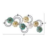 2.5’ x 1.5’ Scallop Design Metal Wall Art Decor-Parc Decor