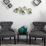 2.5’ x 1.5’ Scallop Design Metal Wall Art Decor-Parc Decor