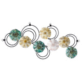 2.5’ x 1.5’ Scallop Design Metal Wall Art Decor-Parc Decor