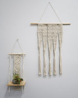 2.5’ x 2’ Hand Woven Macrame Wall Hanging Decor-Wall Decor-Parc Decor