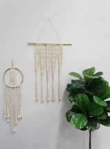 2.5’ x 2’ Hand Woven Macrame Wall Hanging Decor-Wall Decor-Parc Decor