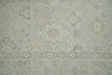 2x3 Hand Knotted Beige and Gray Traditional Persian Wool Rug