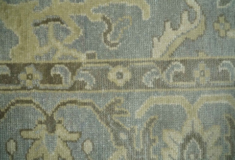 2x3 Hand Knotted Gray And Beige Traditional Persian Wool Rug