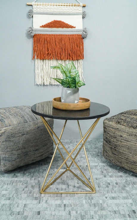 2x3 Wool Hand Woven Terracotta Boho Wall Hanging-Wall Hanging-Parc Decor