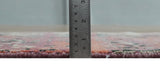 2x4 Hand Knotted Modern Abstract Rust And Purple Wool Rug