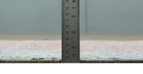 2x4 Modern Abstract Peach and Gray Bamboo Silk Hand Knotted Rug