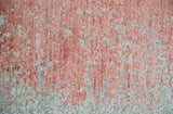 2x4 Modern Abstract Peach and Gray Rug made with Art Silk| N4024-Area Rug-Parc Decor