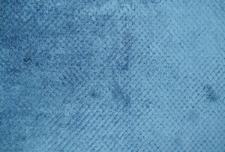 2x4 Modern Geometrical Hand Made Blue Art silk Area Rug