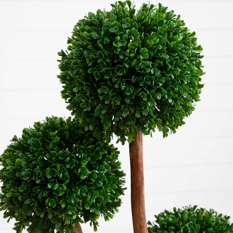 3’ Boxwood Topiary Tree UV Resistant (Indoor/Outdoor)-Parc Decor