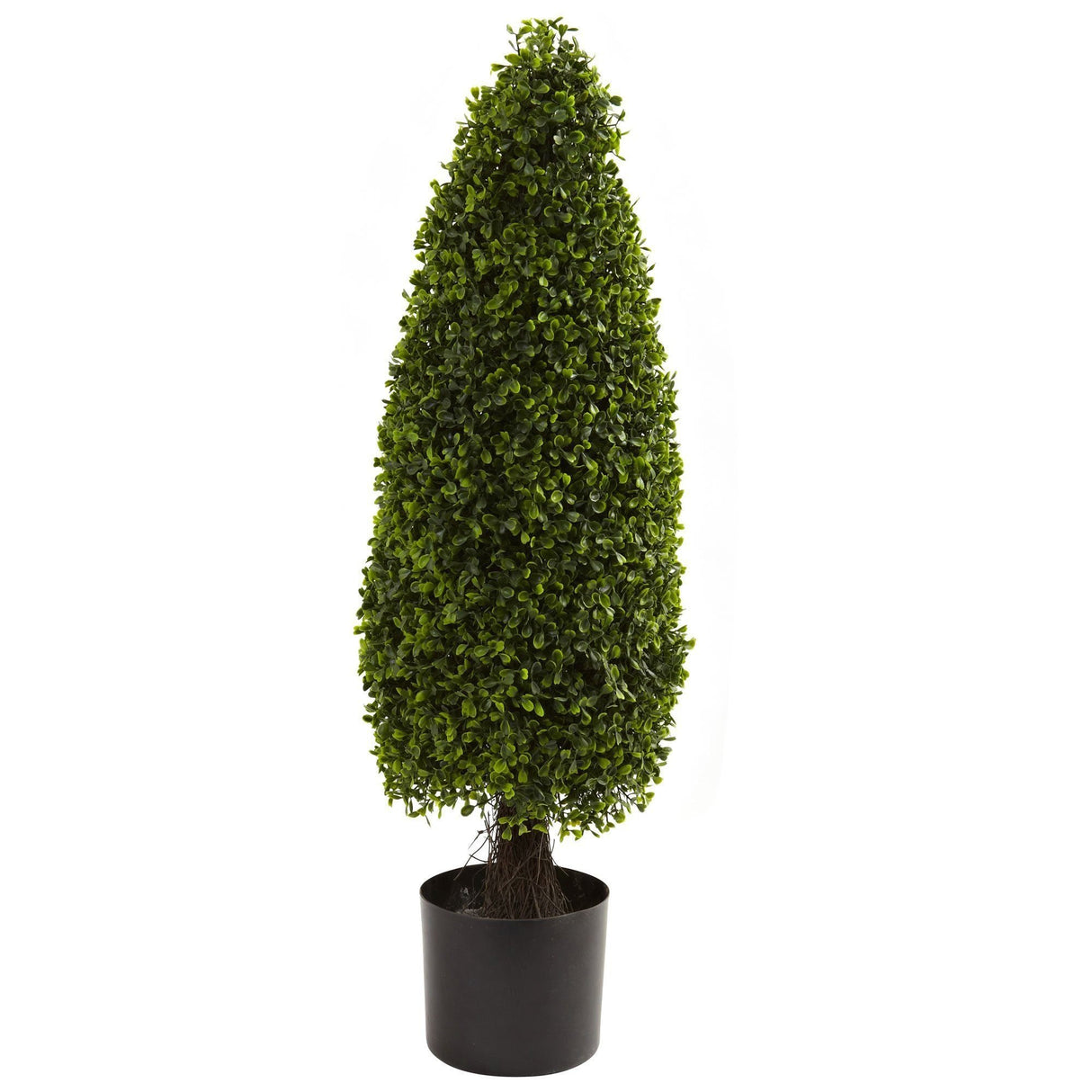 3’ Boxwood Tower Topiary UV Resistant (Indoor/Outdoor)-Parc Decor