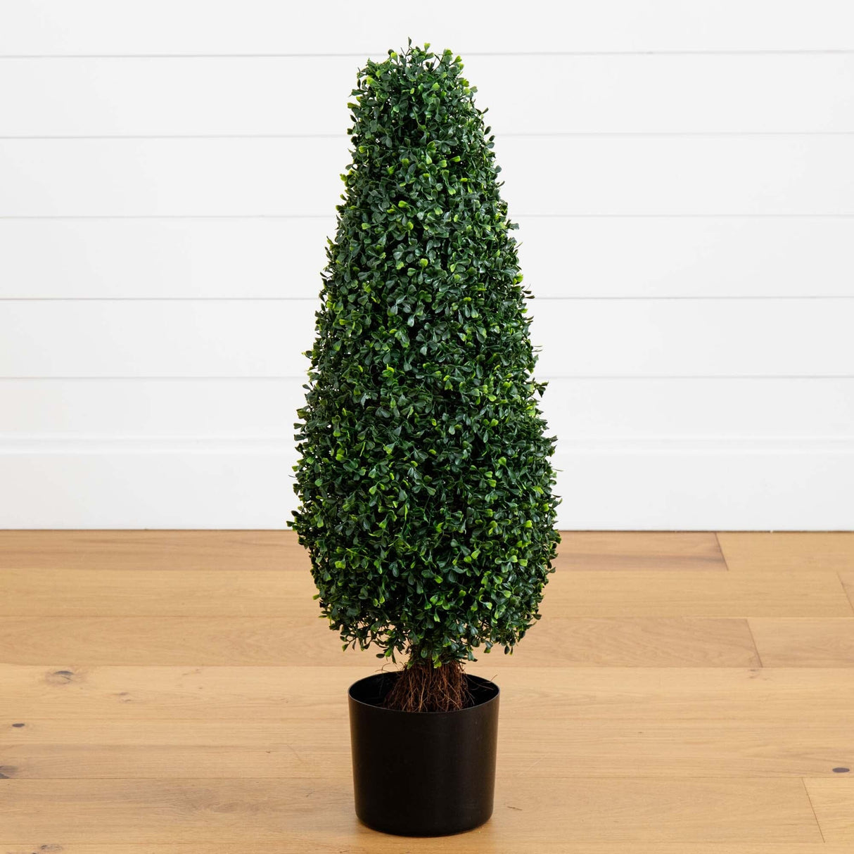 3’ Boxwood Tower Topiary UV Resistant (Indoor/Outdoor)-Parc Decor
