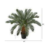 3’ Cycas Artificial Tree-Parc Decor