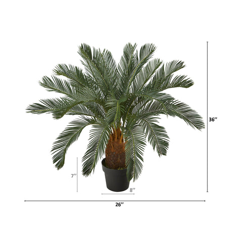3’ Cycas Artificial Tree-Parc Decor