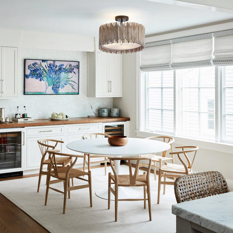 3-Light Farmhouse LED Ceiling Lighting-Parc Decor