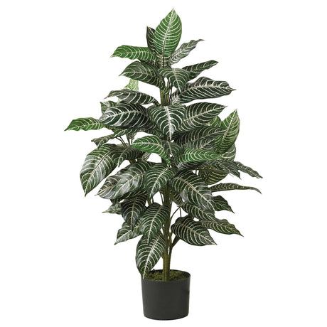 3' Zebra Silk Plant-Parc Decor