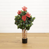 3’ Artificial Hibiscus Tree-Tree-Parc Decor