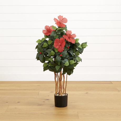 3’ Artificial Hibiscus Tree-Tree-Parc Decor