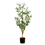 3’ Artificial Olive Tree with Natural Trunk-Tree-Parc Decor