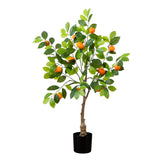 3’ Artificial Tangerine Tree-Tree-Parc Decor