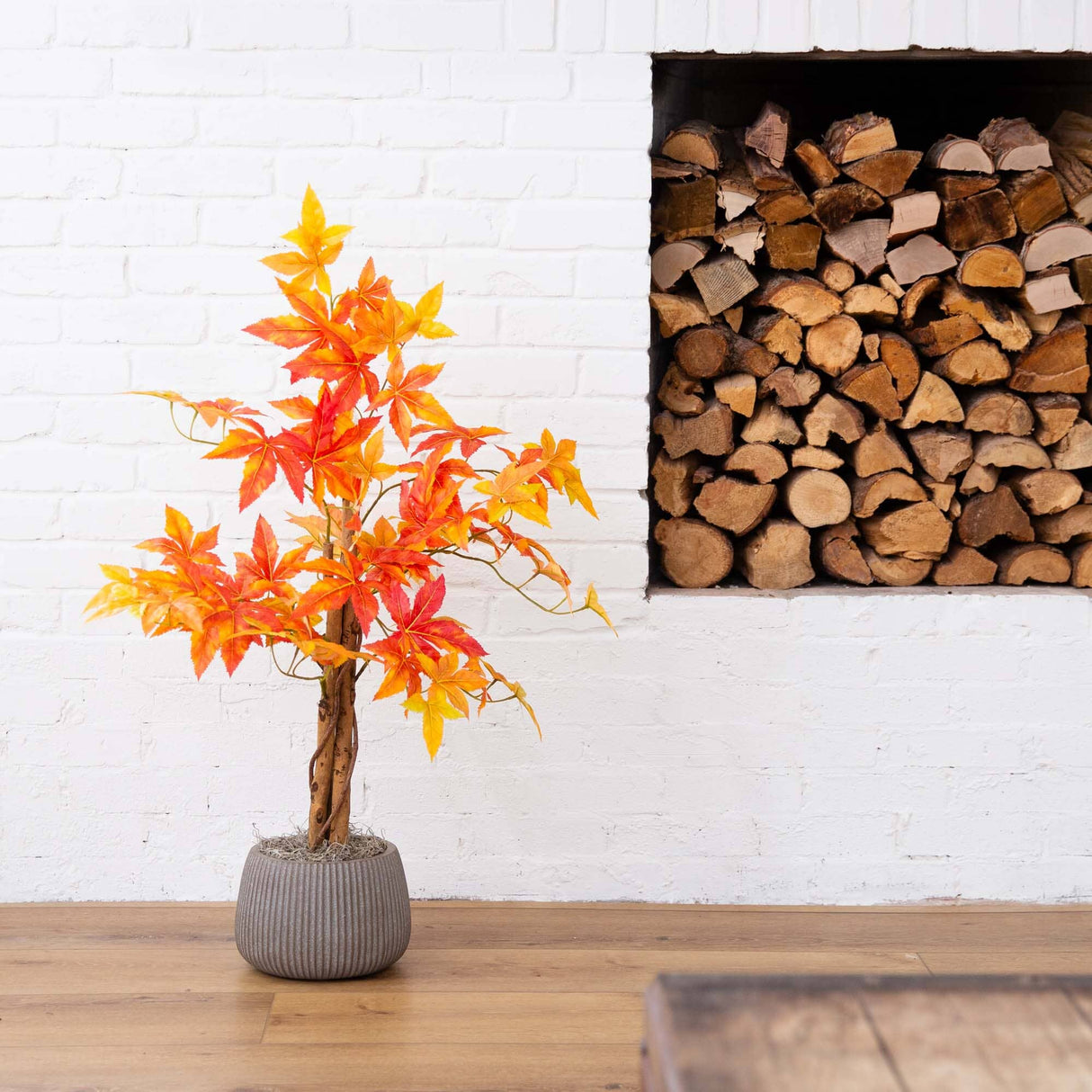 3’ Autumn Deluxe Maple Artificial Fall Tree-Tree-Parc Decor