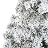 3' Flocked Rock Springs Spruce Artificial Christmas Tree-Christmas Tree-Parc Decor