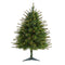 3’ New England Pine Artificial Christmas Tree with 50 Clear Lights and 117 Bendable Branches-Christmas Tree-Parc Decor