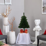 3’ Northern Rocky Spruce Artificial Christmas Tree with 50 Clear Lights and 154 Bendable Branches-Christmas Tree-Parc Decor