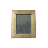3 Piece Brass Clad Wood Picture Frame Set