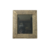 3 Piece Brass Clad Wood Picture Frame Set-Decor-Parc Decor