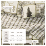 3-Piece Lodge Quilt - Stonehurst Collection-Quilts-Parc Decor
