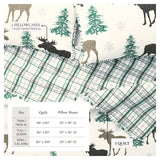 3-Piece Lodge Quilt - Wilderness Collection-Quilts & Comforters-Parc Decor