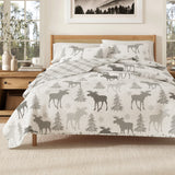 3-Piece Lodge Quilt - Wilderness Collection-Quilts & Comforters-Parc Decor