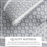 3-Piece Stripe Quilt - Kadi Collection-Quilts & Comforters-Parc Decor