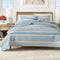 3-Piece Stripe Quilt - Kadi Collection-Quilts & Comforters-Parc Decor