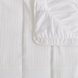 3 Piece Textured Striped Quilt Set - Ellie Collection-Quilts & Comforters-Parc Decor